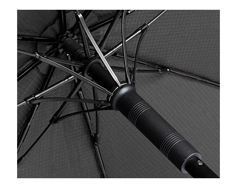 FARE Carbon Style WaterSAVE Auto Golf Umbrellas - Black