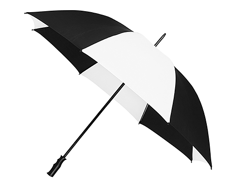 Impliva Ravalli Value Golf Umbrellas - Black / White