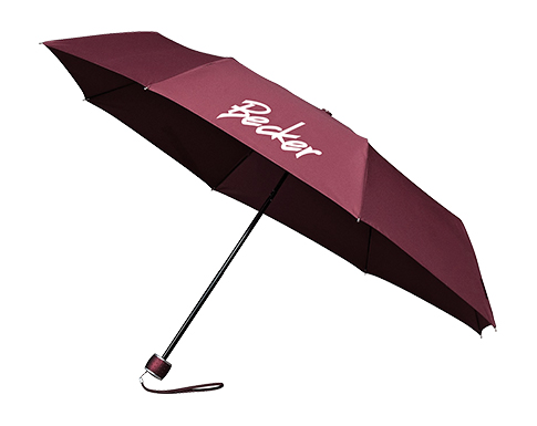 Impliva Fabrizia Minimax Foldable Umbrellas - Burgundy