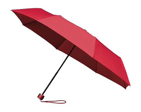 Impliva Fabrizia Minimax Foldable Umbrellas - Red