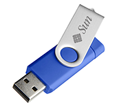 4gb On The Go Twister Micro USB FlashDrive - Engraved