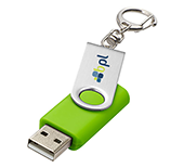 1gb Twister Keyring USB FlashDrive - Full Colour