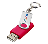 2gb Twister Keyring USB FlashDrive - Full Colour