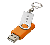 1gb Twister Keyring USB FlashDrive - Engraved