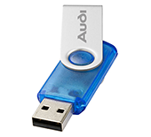 16gb Twister Translucent USB FlashDrive - Engraved
