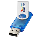 32gb Twister Translucent USB FlashDrive - Full Colour