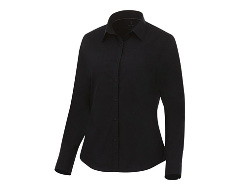 Hamell Long Sleeve Women's Shirts - Black