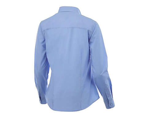 Hamell Long Sleeve Women's Shirts - Light Blue