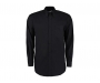 Kustom Kit Men's Corporate Oxford Shirt Long Sleeved Classic Fit - Black