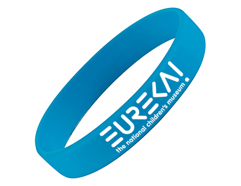 Express Silicone Wristbands Printed - Light Blue