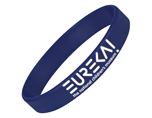 Express Silicone Wristbands Printed -  Navy