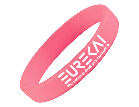 Express Silicone Wristbands Printed - Pink