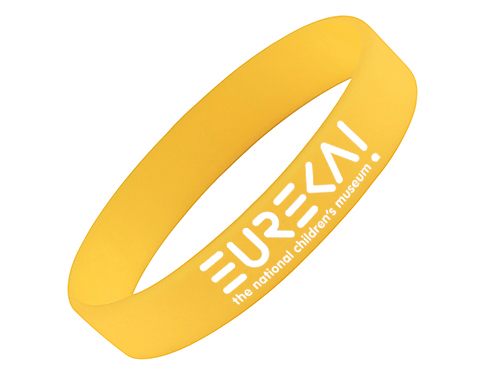 Express Silicone Wristbands Printed - Yellow