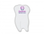 A6 Tooth Shaped Sticky Notes - White