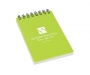 A6 Spectrum Polyprop Wirebound Notepads - Lime Tonic
