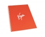A5 Recycled Till Receipt Wire Bound Notepads - Fire Engine Red