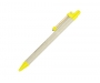 Amazon Round Clip Recycled Pens - Yellow