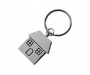 House Shaped Metal Key Holders - Silver