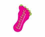 Foot Shaped Paper Stickers - White