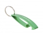 Arc Engraved Keychain Bottle Openers - Green