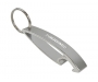 Arc Engraved Keychain Bottle Openers - Silver