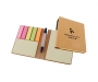 Rushton Sticky Note Flags & Pen Sets - Brown