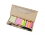 Scribble Page Flags & Sticky Note Desk Sets - Brown