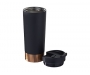 Pedova 500ml Copper Vacuum Insulated Travel Tumblers - Black