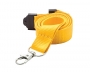 20mm Express Branded Flat Polyester Lanyards - Yellow