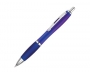 Branded Contour Frost Pens - Blue
