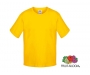 Fruit Of The Loom Sofspun Boys T-Shirts - Sunshine Yellow